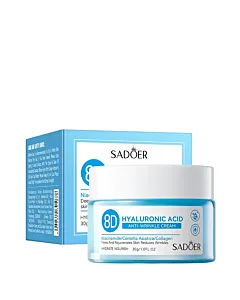 Sadoer Crema antirid cu acid hialuronic 30g Niacinamide,Centella Asiatica,Collagen