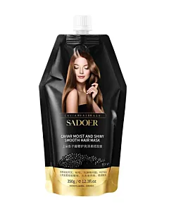 Sadoer Masca de par cu caviar 350 g Shiny and Smooth Hair