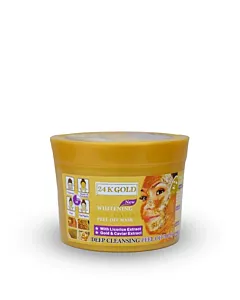 Wokali Masca de fata 300 ml 24K Gold Whitening Gold Caviar
