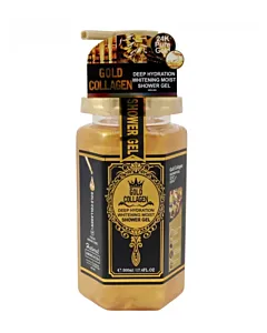 Wokali Gel de dus 500 ml Gold Collagen Deep Hydration Whitening Moist