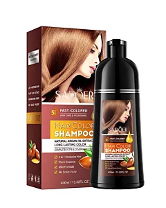 Sadoer Sampon pentru colorarea parului 400 ml Chestnut Brown