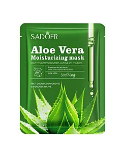 Sadoer Masca de fata cu efect hidratant 25 ml Aloe Vera Soothing