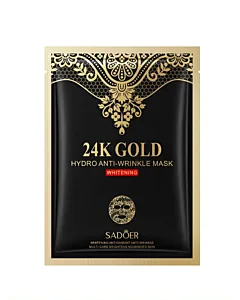 Sadoer Masca de fata anti-imbatrinire 30 g 24 K Gold Whitening