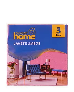 Sweet Home Lavete umede 3 buc