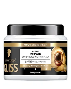 Gliss Masca de par 400 ml 4in1 Repair Heavily Damaged,Dry Hair