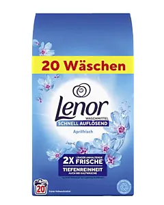 Lenor Detergent automat 1.2 kg 20 spalari Aprilfrisch