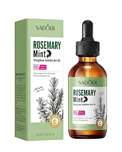 Sadoer Ulei de par 50 ml Rosemary Mint Strenghtens Smoothes 