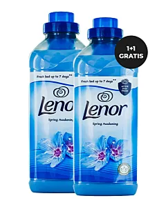 PROMO Lenor Balsam de rufe 990 ml 39 spalari Spring Awakening 1+1 GRATIS