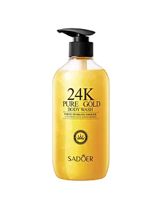 Sadoer Gel de dus cu pompa 500 ml 24K Pure Gold