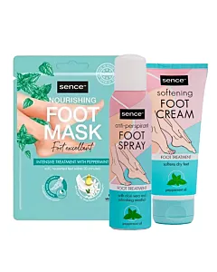 Pachet Sence Beauty pentru ingrijirea picioarelor 3 produse