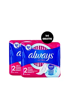 Promo 2 X Always Absorbante 8 buc Ultra Super Size 2