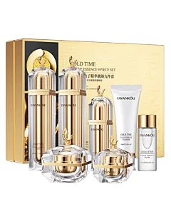 Fayankou Set Cosmetic pentru ingrijirea fetei cu extract de caviar 9 produse Gold Time