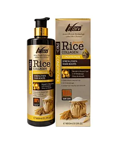 Nary Balsam de par cu extract de orez si colagen 900 ml Shiny&Smooth