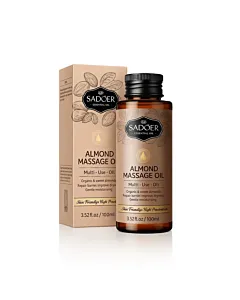 Sadoer Ulei de masaj cu textura fina si prietenoasa cu pielea 100 ml Almond