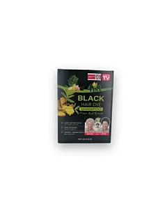 Plog Sampon colorant pentru par cu extract de ghimbir 20 ml x 10 buc Black