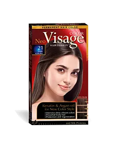 Visage Vopsea de par Neo Keratin & Argan Oil 21 Dark Auburn