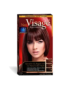 Visage Vopsea de păr Neo 32 Dark Mahogany – mahon închis