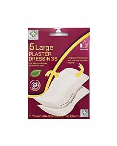 A+E Plasturi 5 buc Large Plaster Dressings