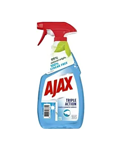 Ajax soluție curățat geamuri Triple Action 500 ml cu pulverizator