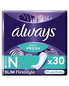 Always Absorbante subtiri zilnice 30 buc Slim Flexistyle