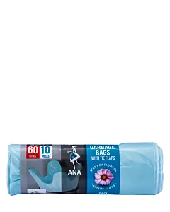 Anna Saci menajeri parfumati cu urechi 60 L 10 buc Floral Turcoaz