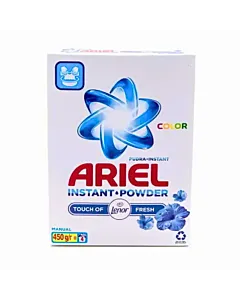 Ariel detergent manual 450 g Touch of Lenor Color pentru rufe colorate