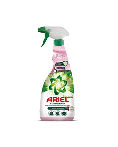 Ariel spray 750 ml pentru îndepărtarea petelor, rufe albe și colorate