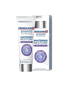 Pastă de dinți Blend-a-med 3D White Clinical Whitening Restore 75 ml