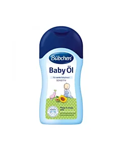 Bübchen Ulei bebe 200 ml Sensitiv – hidratare intensă și îngrijire delicată pentru pielea bebelușului