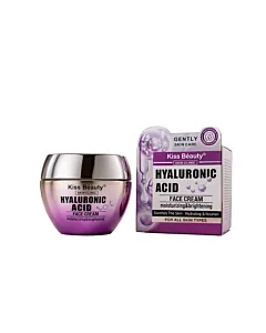 Cremă anti-rid cu acid hialuronic Kiss Beauty pentru toate tipurile de ten