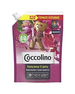 Coccolino Balsam de rufe concentrat 600 ml 26 spalari Fiori di Tiare & Frutti Rossi