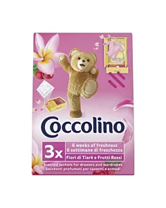 Coccolino săculeți parfumați Pink 3 bucăți pentru dulapuri și sertare