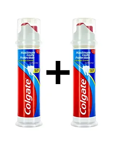 PROMO Colgate Pasta de dinti cu pompa 100 ml Maximum Cavity Protection 1+1 GRATIS