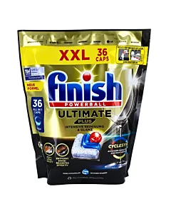 Finish Ultimate Plus All in 1 – pachet 36 tablete pentru mașina de spălat vase, curățare completă și luciu