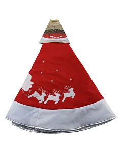 Fusta de brad Craciun 120 cm Santa Claus