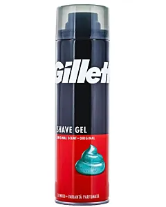Gillette Gel de ras 200 ml Original