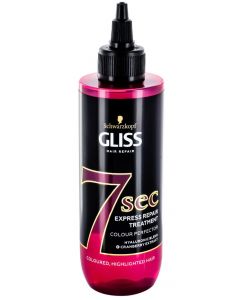 Gliss Tratament pentru par vopsit sau suvitat 200 ml 7 Sec Colour Perfector