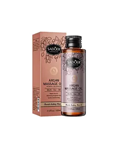 Sadoer Ulei de masaj cu textura fina si prietenoasa cu pielea 100 ml Argan