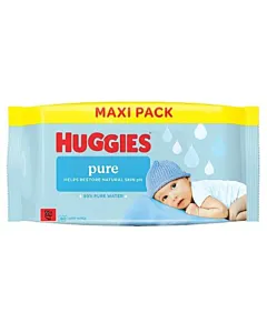 Huggies Servetele umede 60 buc Pure