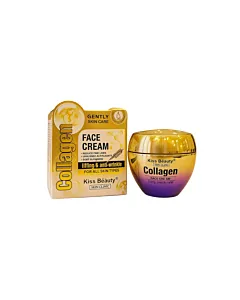 Cremă facială Kiss Beauty cu colagen anti-riduri și fermitate