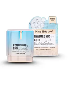 Cremă cu acid hialuronic Kiss Beauty pentru hidratare intensă