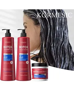 Kormesic Balsam de par cu Botox si Keratina 800 ml 2IN1 Nourish and Repairing KMC65438