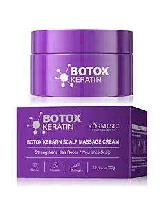 Kormesic Crema de masaj pentru scalp cu keratina si botox 100 g Nourishes Scalp