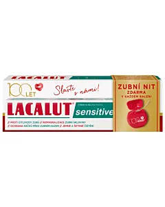 Lacalut Pasta de dinti 75 ml Sensitive+Ata dentara