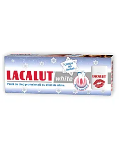 Lacalut Pasta de dinti 75 ml White+Ata dentara