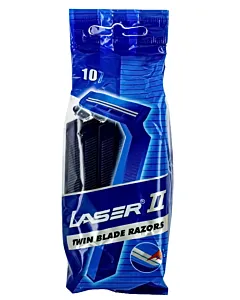 Laser Aparat de ras 2 lame Twin Blade 10 buc
