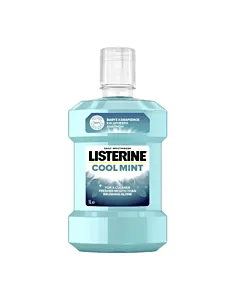 Listerine Apă de gură Cool Mint Mild 95 ml, flacon compact