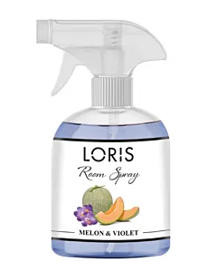 Loris Spray odorizant camera cu pompa 500 ml Melon&Violet