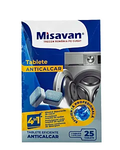 Misavan Tablete anticalcar 25 buc 4in1