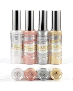 Spray iluminator corp Miss Rose Body Shimmer Mist 60 ml disponibil în 4 culori